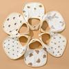 6-Layer U-Shaped Cartoon Cotton Gauze Baby Bibs