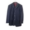 VISARUNO Made In Japan Wool Stripe Suit Setup Navy Men's Used
