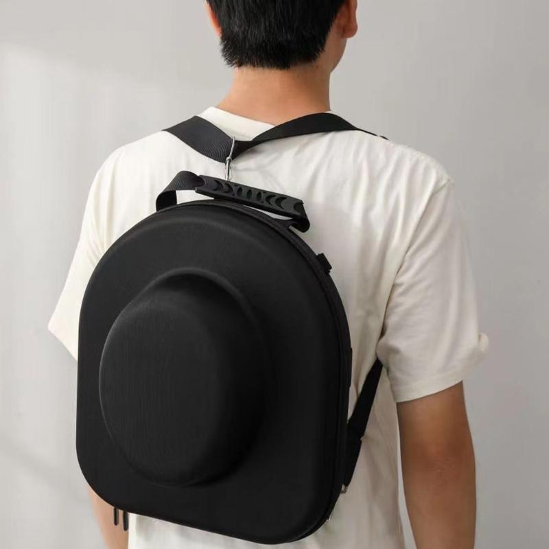 Custodia Protettiva per Cappello da Viaggio Custodia Protettiva di Qualità per Cappelli con Cinghie Regolabili per Cappelli in Condizioni Originali