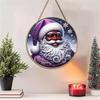 Christmas Wooden Door Hangings, Christmas Festive Atmosphere Set Off Hanging Decorations, 2D Hangings Realistic Scene