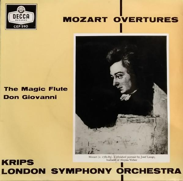 

7inch Record MOZART, JOSEF KRIPS CONDUCTING THE - Magic Flute / Don Giovanni CEP590 Decca - UK Classical Used