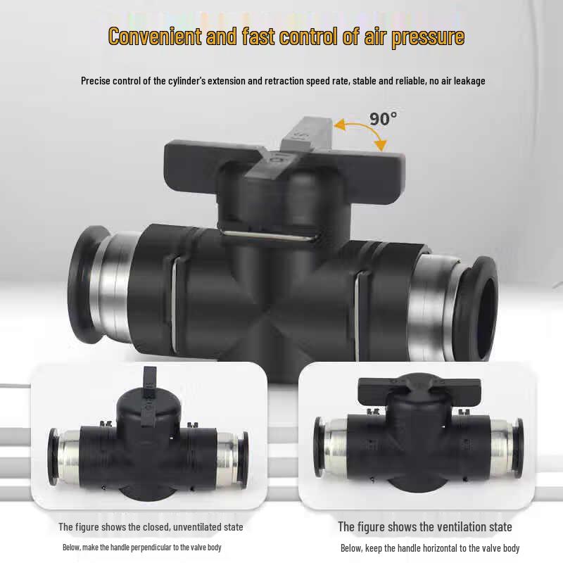 Pneumatic Quick Connect Air Tube Valve