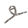 Hair Claw Clip   Twisted Claw Clips Clamps   Large Alloy Hair Catch Pure Color Styling Accessories