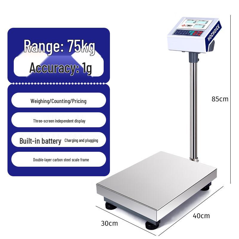 Industrial Electronic Counting & Weighing Platform Scale (CN version)