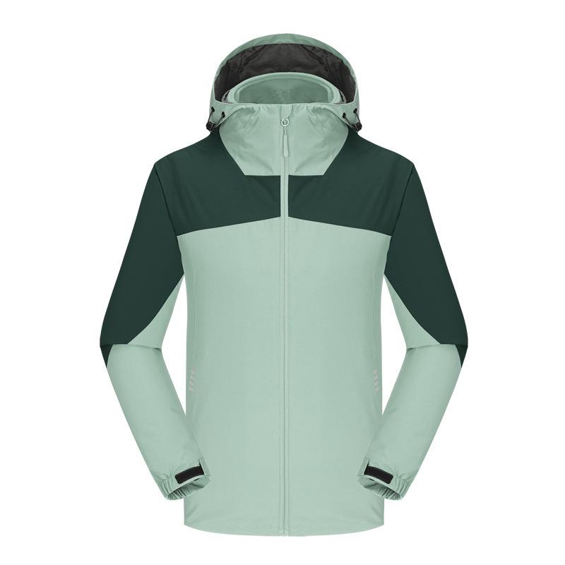 Outdoor School Uniform Jacket for Men, Two-piece Set, Three-in-one Fleece Jacket, Women's Windproof and Waterproof Mountaineering Jacket