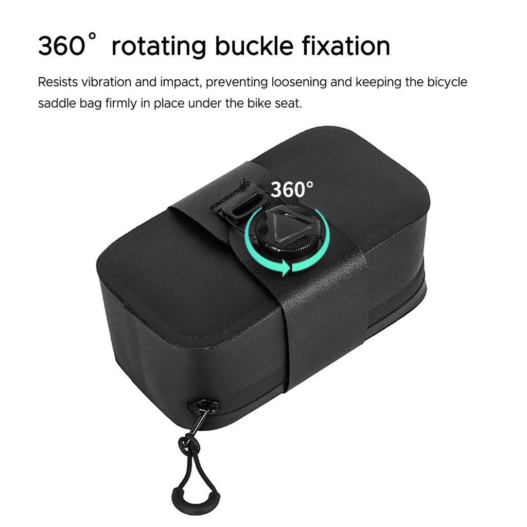 Lightweight Bicycle Saddle Bag Outdoor Cycling Waterproof Bicycle Tail Bag Mountain Bike Rear Seat Bag