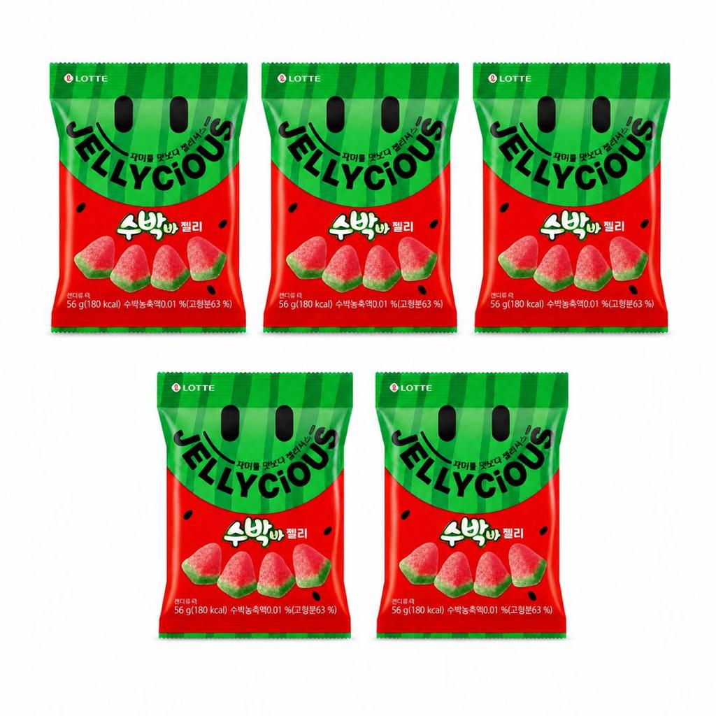 Lotte Wassermelone Weiche Süßigkeiten 56g