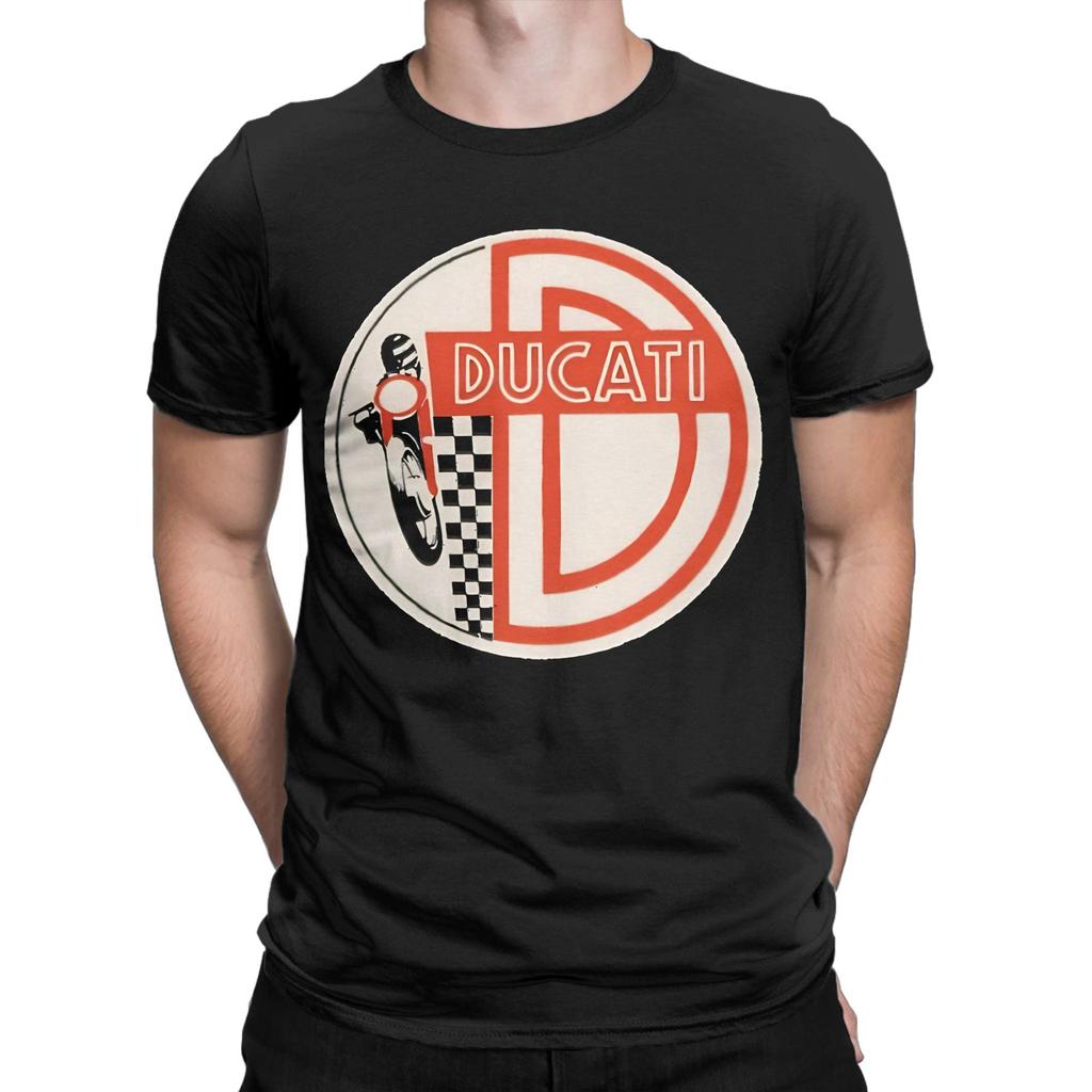 Classic Novelty 100 Cotton Tshirt Dducatis Tees Tops For Unisex