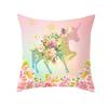 Time Cartoon Home Decor Pillow Purple Unicorn Pillowcase Rainbow Sunrise Sofa Cushion Cover