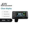 22.2mm Handlebar Ebike Display Fit for Yozma IN 10, Electric Bicycle LCD Panel Screen Waterproof Bike with 5-Pin Connector, Control Meter 22.2MM