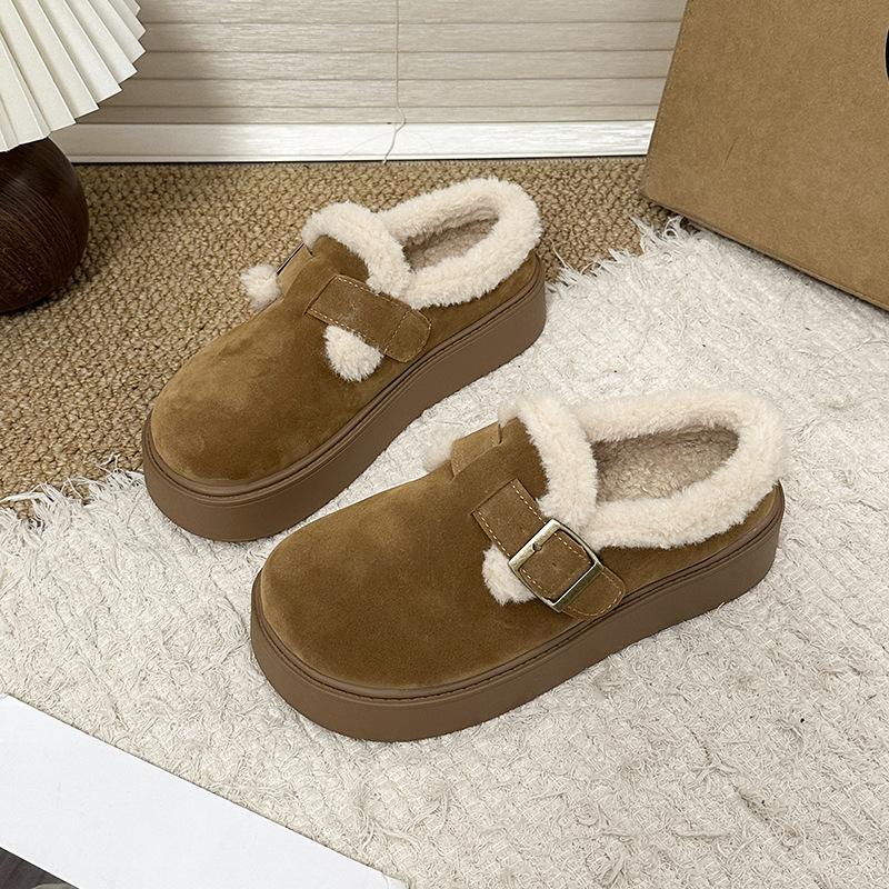 

Women s a footstool thick bottom winter lightweight warm padded snow boots non-slip wear casual sneakers cotton boots soybean shoes 40 верблюд