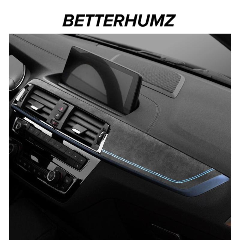 Samolepka z Alcantary Pro BMW F20 F21 F22 F23 Panel palubní desky Kryty přístrojů Performance Příslušenství pro ladění interiéru sportovního vozu