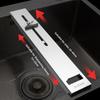 Multi-functional Sharpening Stone Holder Sink Bridge Stainless Steel Adjustable Bracket Wing Nut Fastener Metal Construction