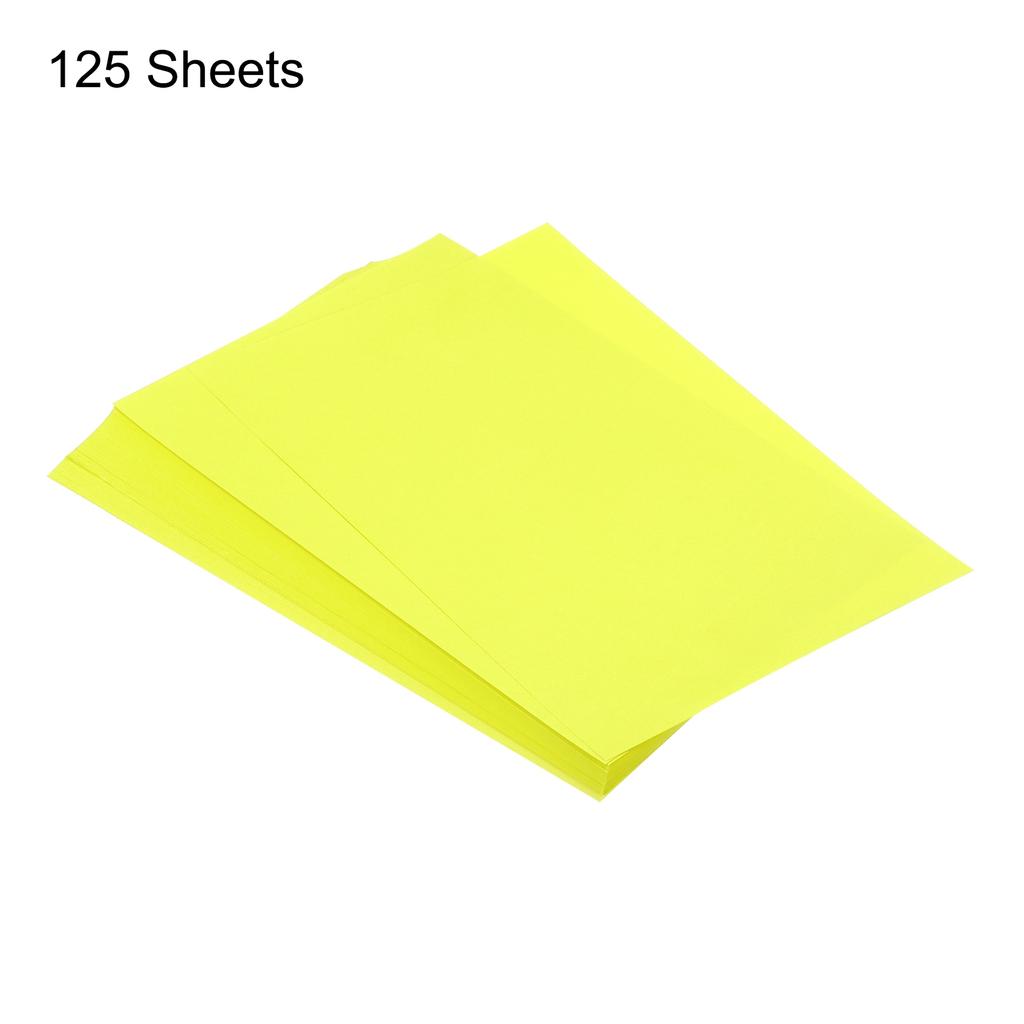 75/125 Sheets A4 Colored Print Copy Paper 8.5" x 11" Origami Paper Printer Paper 80gsm for Printing, Document Copying Art Craft