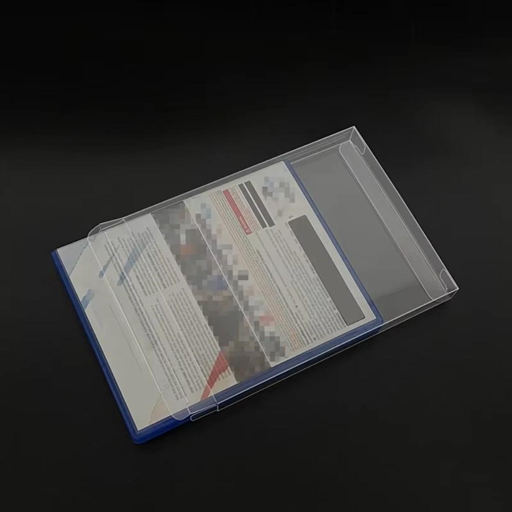 5pcs PET Game Box Protector Case Transparent Game Card Storage for PS5 PS4 Xboxone