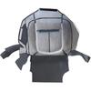NLQR Steel Gray Front Driver Side Bottom Replacement Cloth Seat Cover Compatible with Ford F-150 2011 2012 2013 2014 Driver Seat Replacement