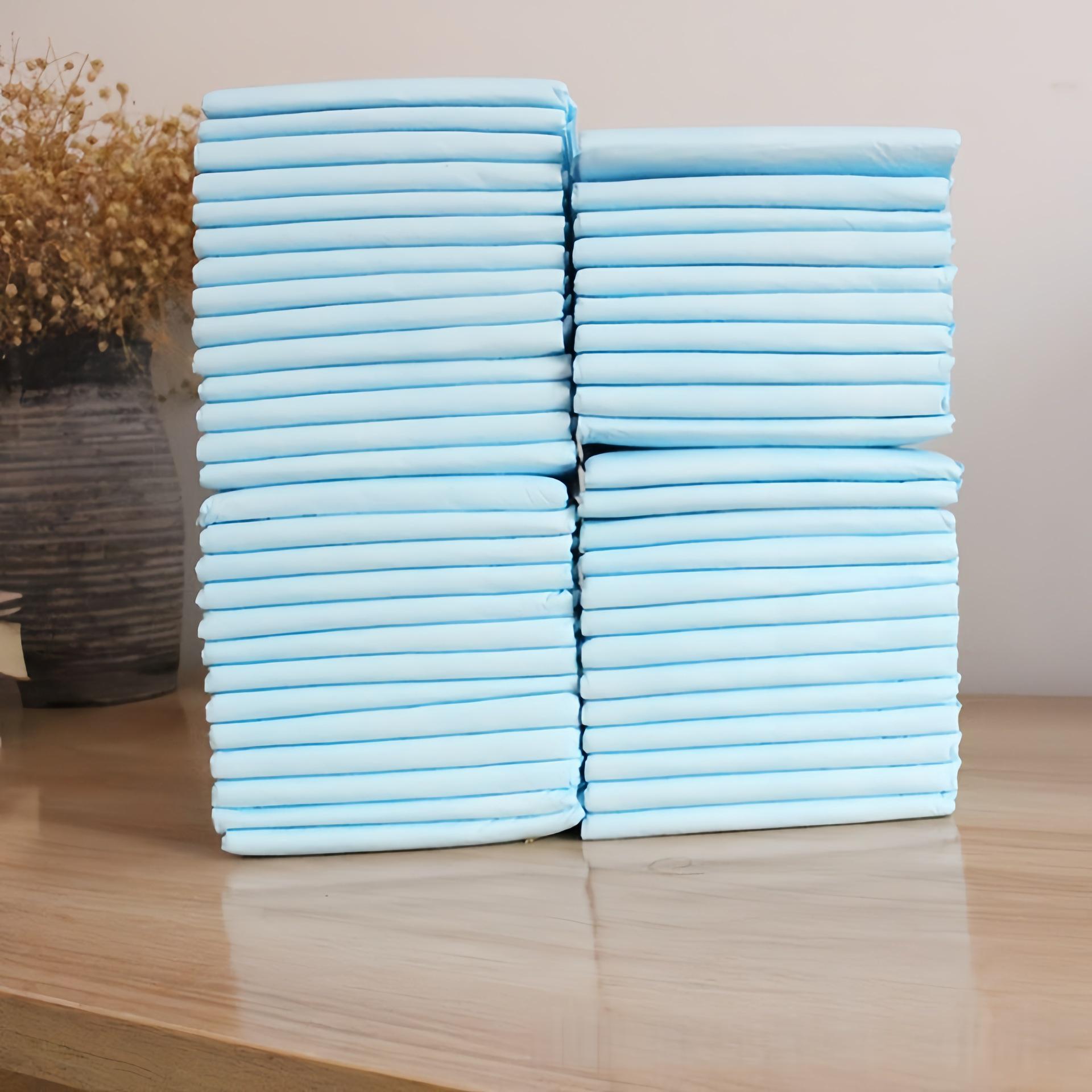 Bamboo Charcoal Deodorizing Pet Urine Pads - Thick, Disposable, Absorbent Diapers for Dogs