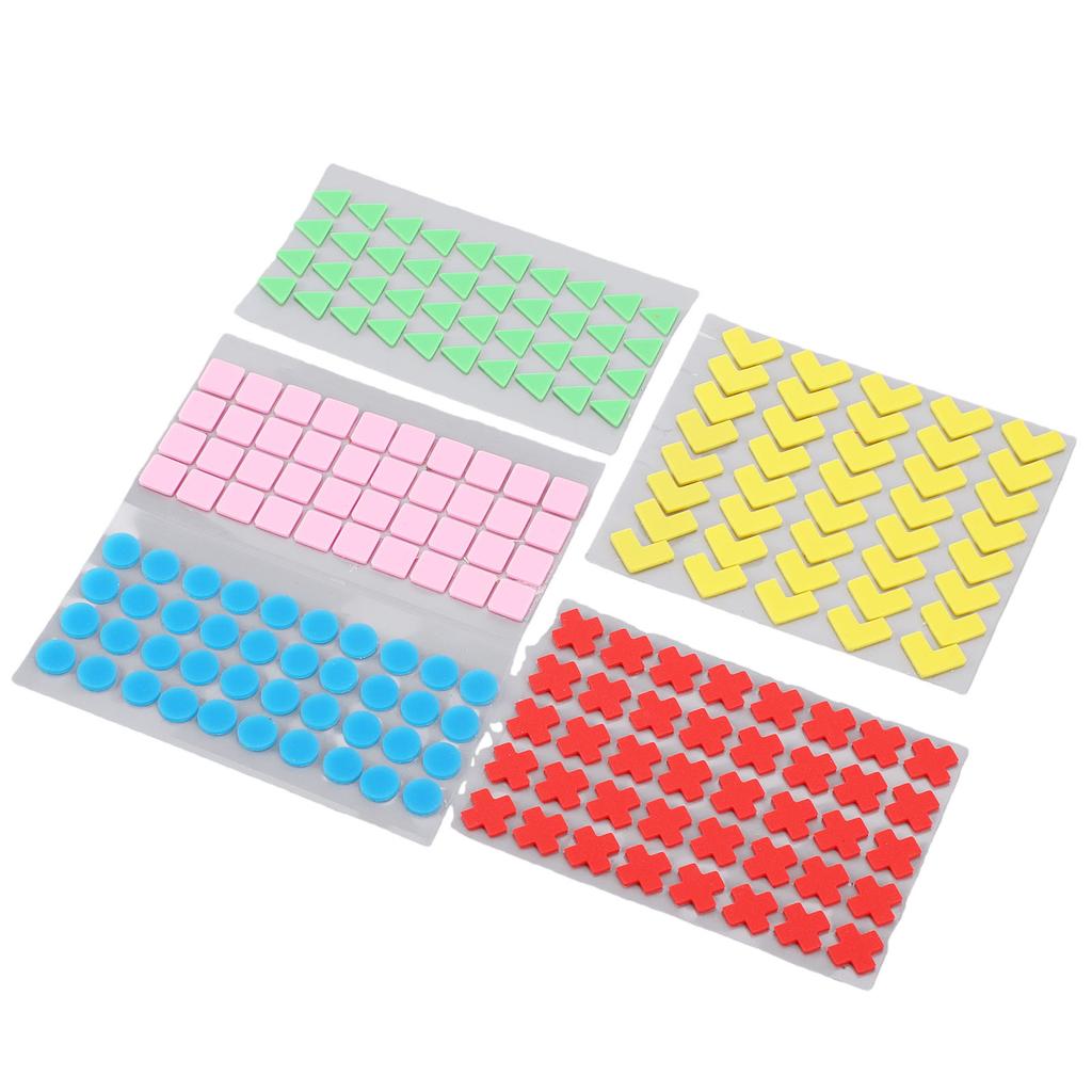 200 Pcs Bump Dots for Visually Impaired Silicone Low Vision Braille Stickers Raised Tactile Dots for Keyboard Switches