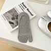 Two-toe Summer Lightweight Boat Socks with Separate Toes, Shallow Opening, Invisible Design, Summer Silicone Anti-slip Cotton Socks