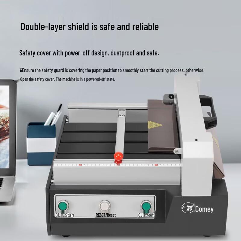 Comet CQ-4232B Desktop Automatic Electric Paper Cutter CN plug (adapter included)