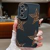 Colorful Stars Print Phone Case For Samsung A57 A37 A17 A56 A36 A16 A55 A35 A15 A54 5G S21 FE S22 S23 S24 Plus S25 S26 Ultra Leather Texture Cover