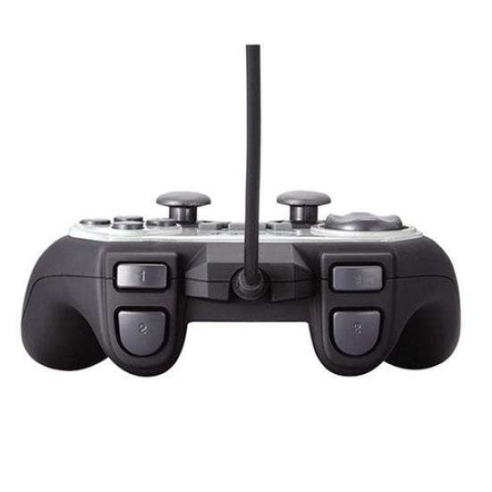 ELECOM Gamepad USB-Anschluss ausgestattet mit Analogstick 12 Tasten [Modell 2006] Vibration/Feuer JC-U2312FSV