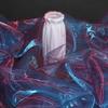 Sewing Crafts 100X150cm Two-color Gradient Fabric Colorful Lightweight Gauze Fabric Sheer Thin Organza Fabric Wedding Dress