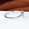 Fashion Simple Bow Fried Dough Twists Ring Exquisite Women's Wedding Ring Jewelry