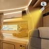12V LED RV Bedside Reading Light with USB, 3W Yacht Marine Interior Lamp.
