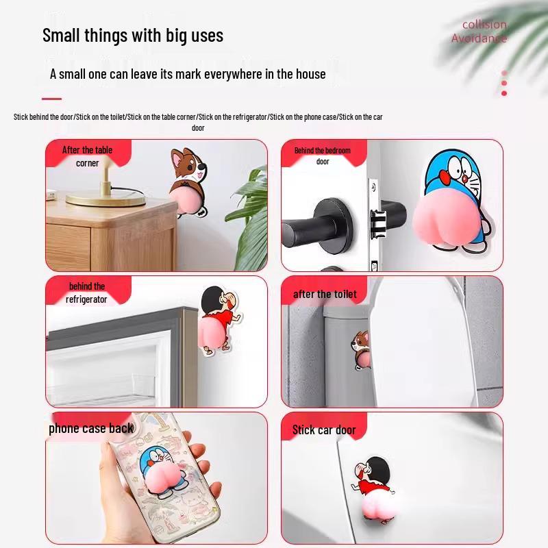 Silikon Anti-Kollisions-Türgriff & Kühlschrank Anschlagpuffer - Newcomer Exklusiv 0.01 Kostenloser Versand