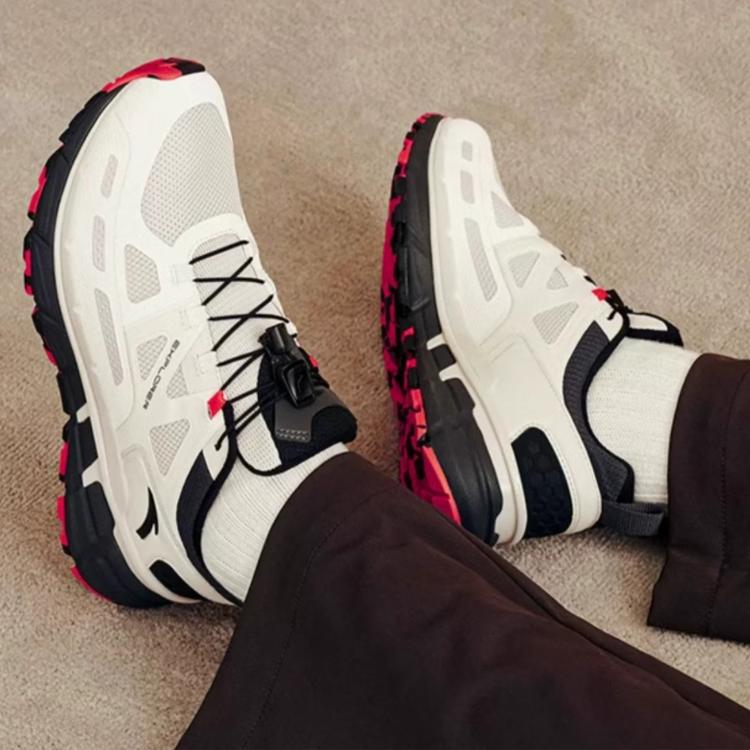 Anta Jumping Ridge Comfortable Versatile Durable Breathable Low-Top Running Shoes Men sneakers White Black 112418860S-1