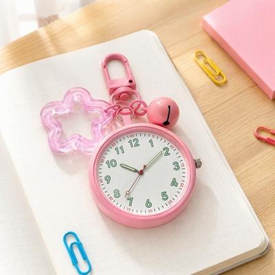 Easy Reading College Cute Backpack Pendant Time-Telling Wall Clock Decoration Friends Gift
