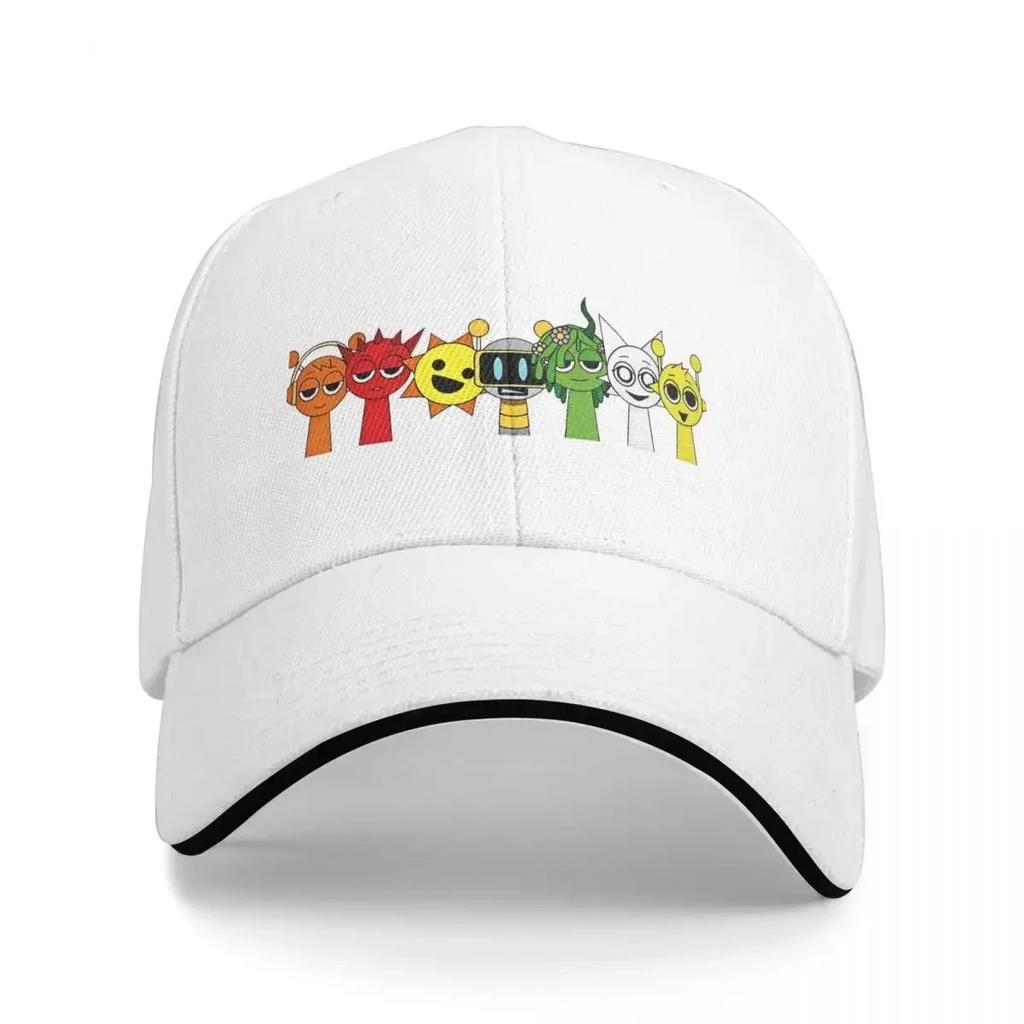 Sprunki Caps For Unisex Women Cool Baseball Cap Dad Hat Casual Headewear