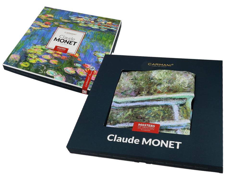 Chusta Damska Apaszka Claude Monet Staw Z Nenufarami Szalik Prezentowa
