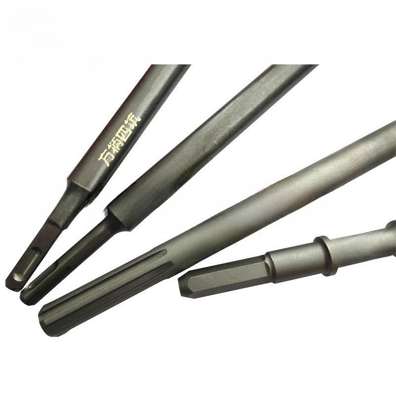 Set Ciocan Electric Deschizător Găuri în Perete cu Alezor Beton și Tijă Prelungită de Centrare