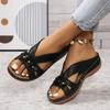 Women's Flowers Decor Slide Sandals, Casual Open Toe Arch Support Shoes, Comfortable Summer Outside Slides