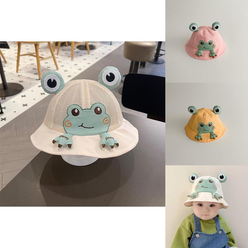 Lovely Infant Frog Cap Sun Hat For Baby Child Outdoor Sun Protection