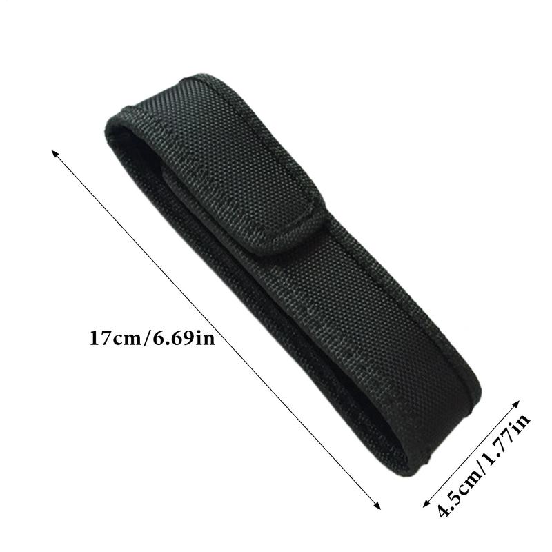 Belt Flashlight Holder Flashlight Holder Duty Belt Nylon Flashlight Pouch Light Carry Case Tool Carrier Gear For Enforcement