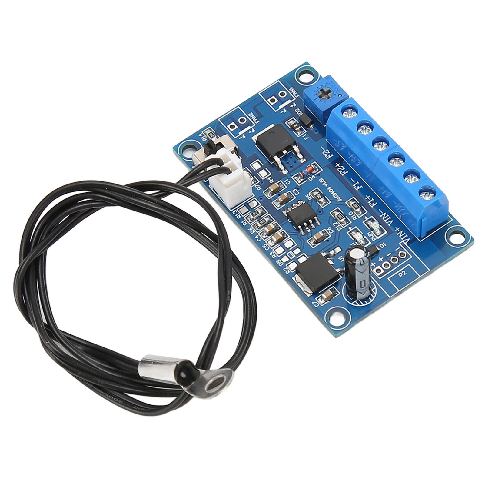 

PWM Регулятор швидкості вентилятора 19.7-дюймовий кабель Регульований або фіксований режим Контролер швидкості вентилятора ПК для 12V24V