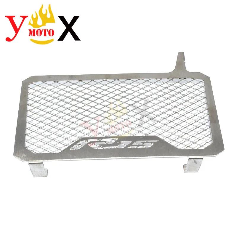 Black/Silver Motorcycle Grille Radiator Cover Guard Protector Coolant System Net For Yamaha R15 YZF-R15 YZF R15 V3.0 2017 2018 серебряный