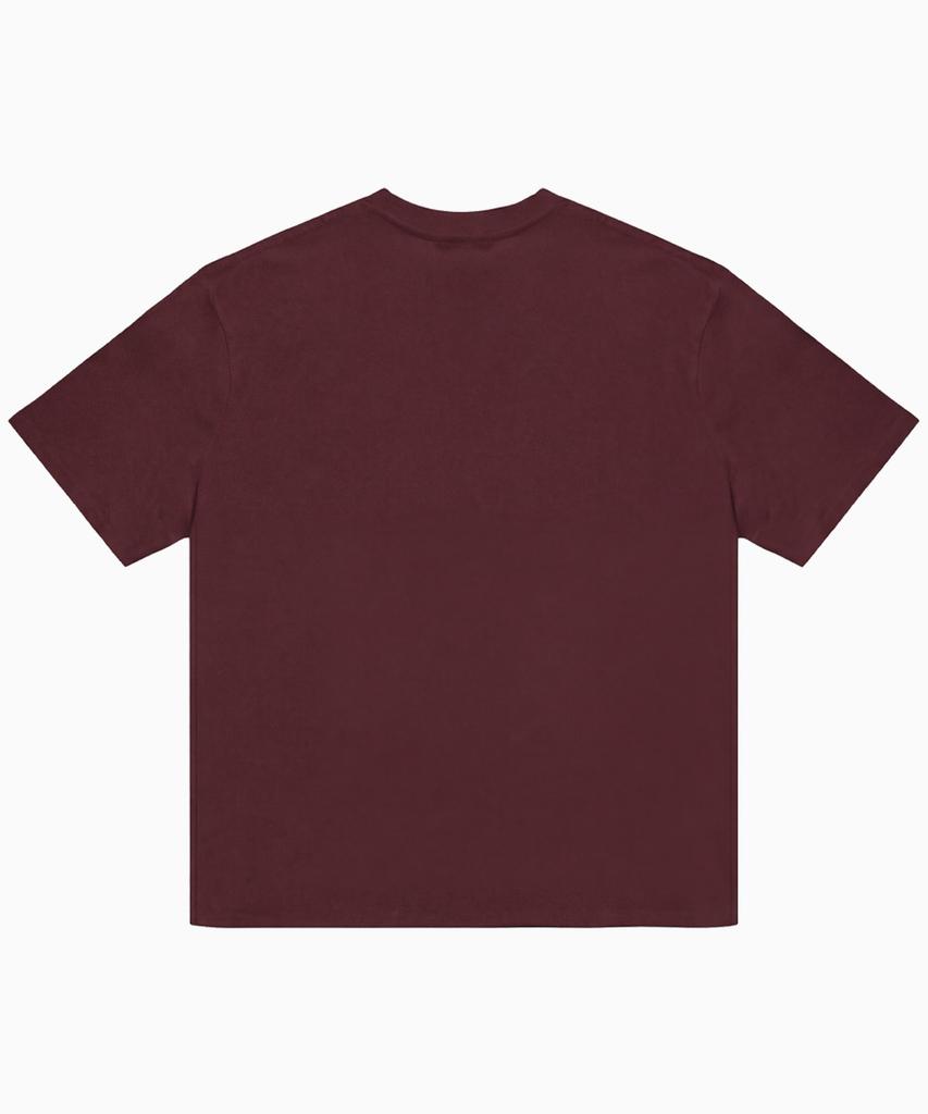 SAINTPAIN Sp Face & Trust Short Sleeve T-Shirt Burgundy