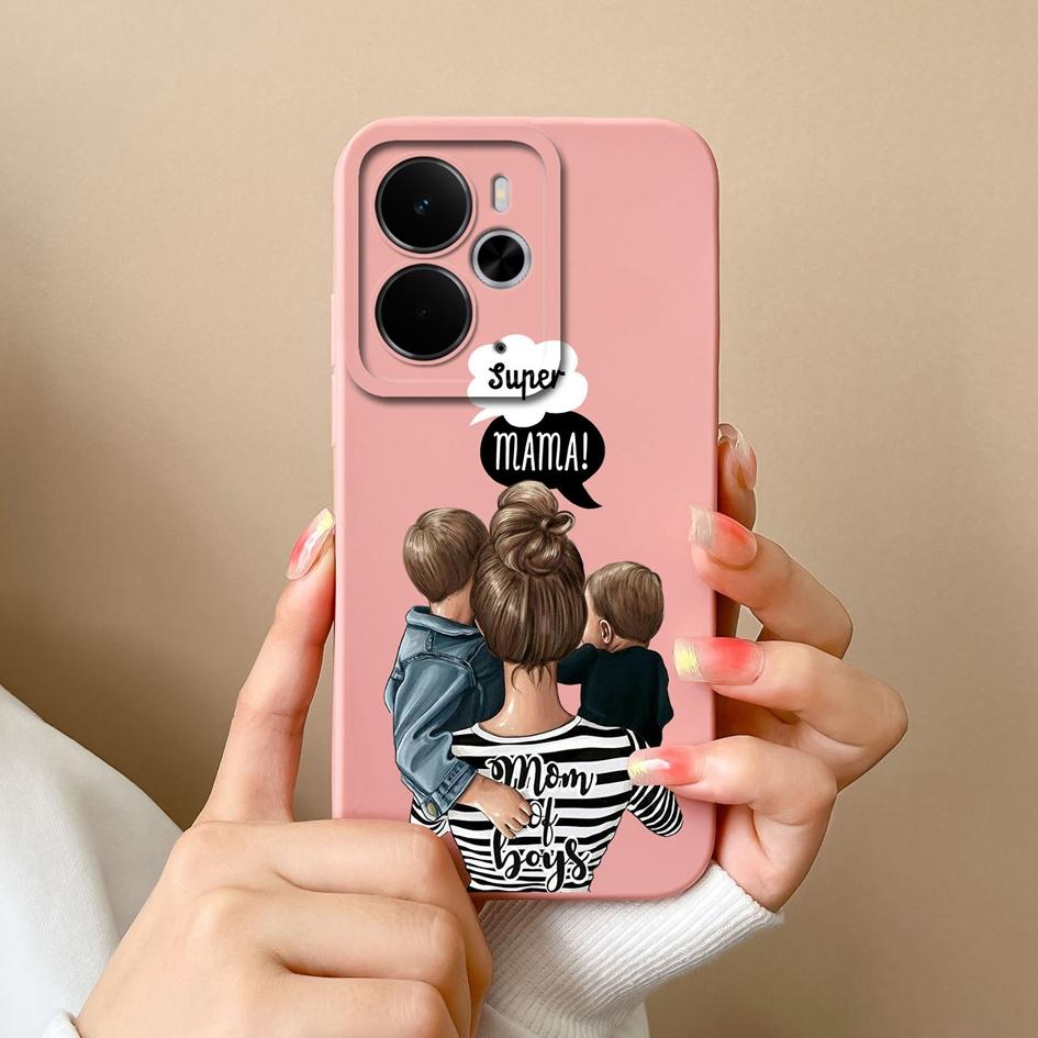 For Oppo Realme P3 C75x Narzo 10 30 60 A5 Pro 14 14T 14X Phone Cases Fashion Cool Girl High Quality Liquid Silicone Shockproof Housing For Oppo Covers