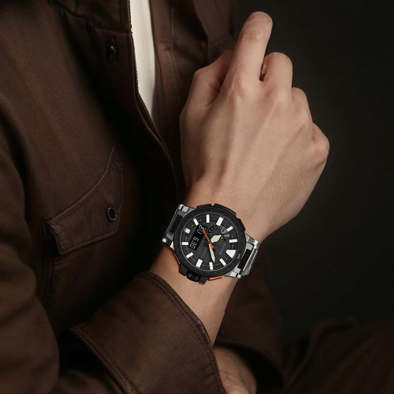 Casio outdoor mountaineering six-bureau radio wave sapphire glass watch quartz movement Japanese and Korean watch men's watch black PRX-8000T-7ADR