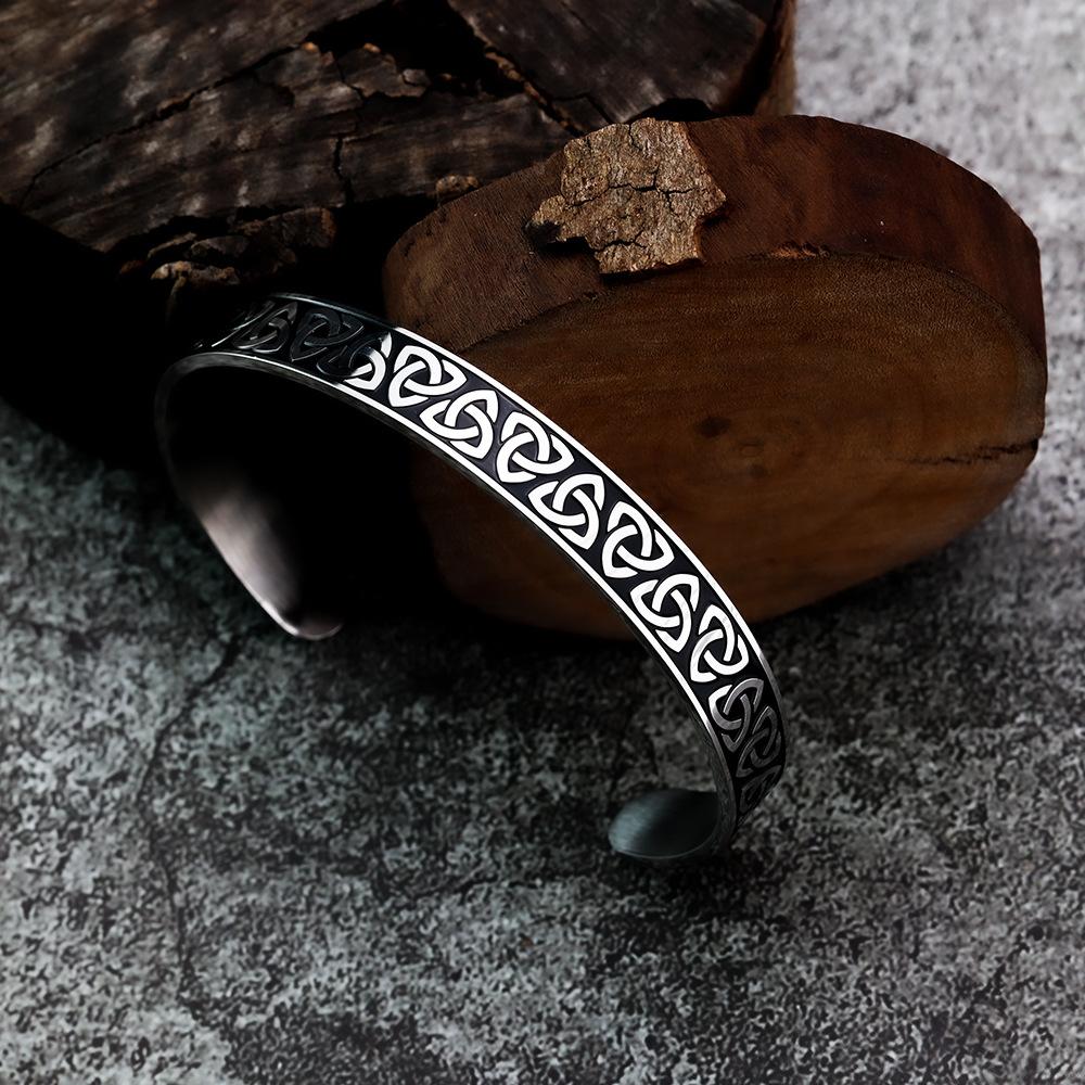 Viking Rune Bracelet For Men Norse Mythology Inspired Jewelry