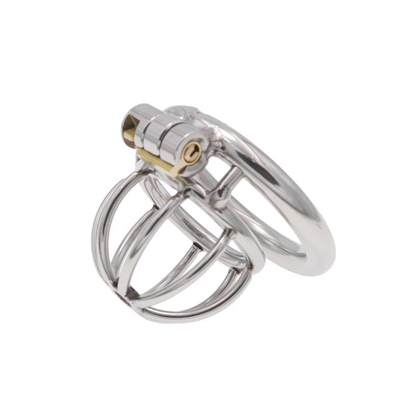 Chaqu Men's Hemisphere Chastity Cage Lock - Outward Wear Adult Device