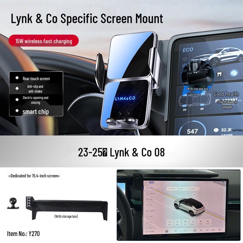 Lynk & Co 2026 Car Phone Holder for Models 03, 08, 06, 07, 09 - Z10 Accessories