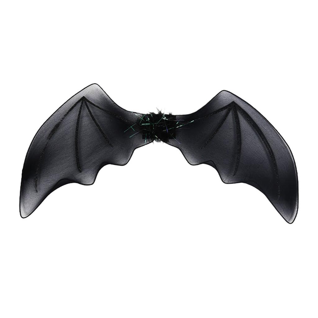 Bat Fairy Wand Hairhoop Wing Tutu Skirt Kid Girl Birthday Gift Party Halloween Cosplay Prop for Children's Day Stage