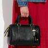 New COACH Ruby Natural Pebbled Leather Handbag Shoulder Bag Crossbody Bag Medium Size Women's Black C8864-B4BK