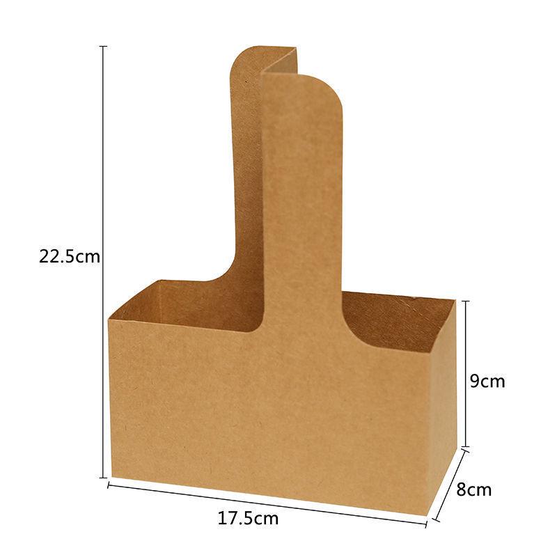 Eco-Friendly Kraft Paper Coffee Cup & Bouquet Gift Box - Perfect for Flowers & Takeaway