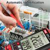 Tasi Digital Multimeter Ta804A Automatic Multimeter, Hd Color Display, Ultrathin, Smart, Ohm, Ncv, Ad/Dc Voltage Meter